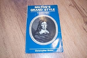 Bild des Verkufers fr Milton's Grand Style (Oxford Paperbacks) zum Verkauf von WeBuyBooks