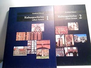 Bild des Verkufers fr Konvolut bestehend aus 2 Bnden, zum Thema: Kulturgeschichte sehen lernen. zum Verkauf von ABC Versand e.K.