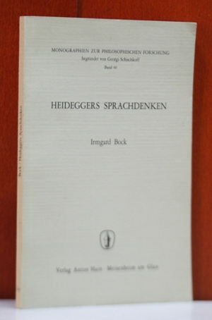 Heideggers Sprachdenken. (Monographien zur philosophischen Forschung ; Bd. 40)