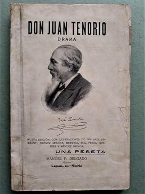 Seller image for Don Juan Tenorio. Drama religioso fantstico en dos partes. Nueva edicin con ilustraciones de los Sres. Ferrant, Jimnez Aranda, Huertas, Pl, Perea Mestres y Mndez Bringa. for sale by Carmichael Alonso Libros