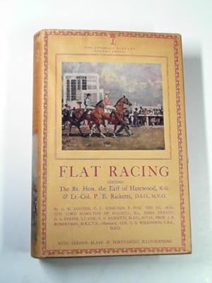 Bild des Verkufers fr Flat racing zum Verkauf von Cotswold Internet Books