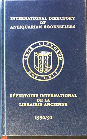 Bild des Verkufers fr International Directory of Antiquarian Booksellers; zum Verkauf von books4less (Versandantiquariat Petra Gros GmbH & Co. KG)