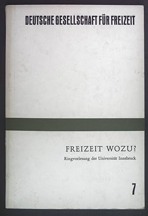 Seller image for Sport als Freizeitfaktor. - in: Freizeit wozu? Ringvorlesung der Universitt Innsbruck 7. for sale by books4less (Versandantiquariat Petra Gros GmbH & Co. KG)