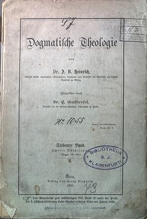 Imagen del vendedor de Dogmatische Theologie. a la venta por books4less (Versandantiquariat Petra Gros GmbH & Co. KG)