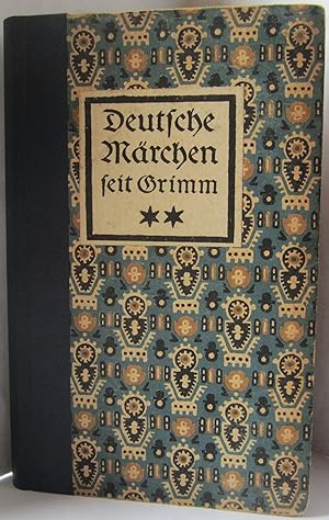 Imagen del vendedor de Deutsche Mrchen seit Grimm. Zweiter Band. a la venta por Antiquariat Immanuel, Einzelhandel