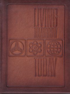 LIVING TOMORROW--TODAY! : THE MAGIC OF NEW SCIENCE AND TECHNOLOGY (Full Leather in Box)
