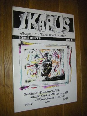 Ikarus. Magazin für Kunst und Literatur. Heft 6, 3. Jahrgang, September 1989