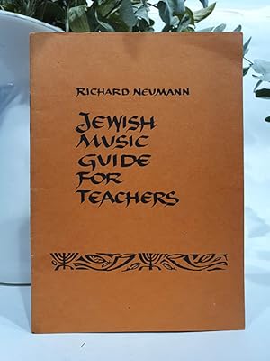 Jewish music guide for teachers.