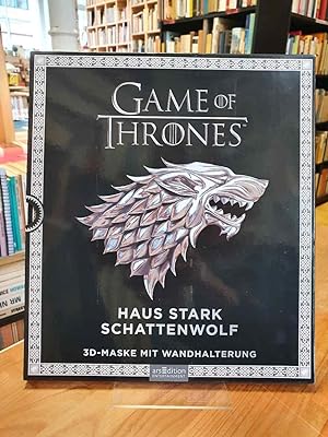 Bild des Verkufers fr Game of Thrones - Haus Stark: Der Schattenwolf, 3D-Maske mit Wandhalterung, zum Verkauf von Antiquariat Orban & Streu GbR