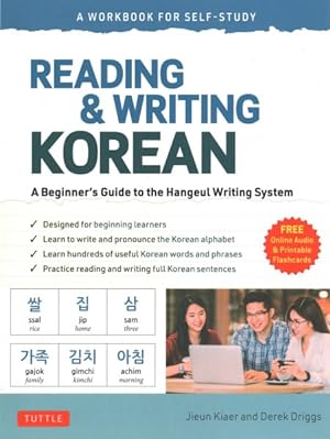 Bild des Verkufers fr Reading & Writing Korean : A Beginner's Guide to the Hangeul Writing System zum Verkauf von GreatBookPricesUK