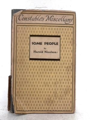 Seller image for Some People; Constable's Miscellany for sale by World of Rare Books