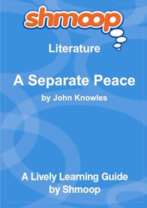 Bild des Verkufers fr A Separate Peace: Shmoop Literature Guide zum Verkauf von WeBuyBooks