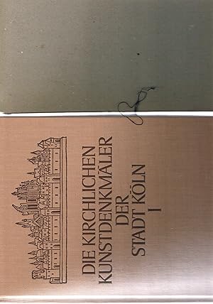 Bild des Verkufers fr Die Kirchlichen Kunstdenkmler der Stadt Kln - Nachdruck 1980 - mit 29 Tafeln und 208 Abbildungen im Text zum Verkauf von manufactura