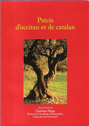 Imagen del vendedor de Prcis D'occitan et De Catalan a la venta por Au vert paradis du livre