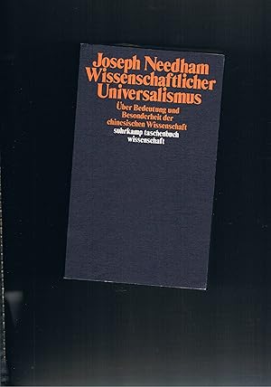 Bild des Verkufers fr Wissenschaftlicher Universalismus zum Verkauf von manufactura