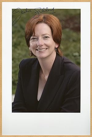 Imagen del vendedor de Julia Gillard - Signed photo - Brussels 2000s a la venta por PhP Autographs