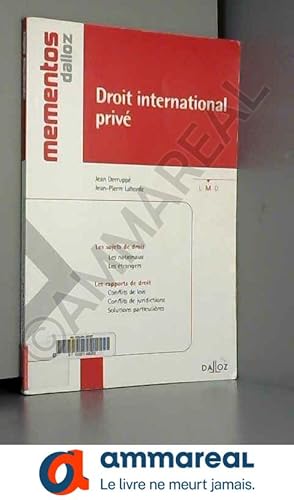 Seller image for Droit international priv for sale by Ammareal