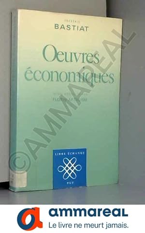 Bild des Verkufers fr Oeuvres conomiques zum Verkauf von Ammareal