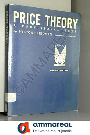 Seller image for Price theory, a provisional text for sale by Ammareal