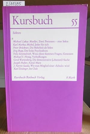 Seller image for Kursbuch. Nummer 55: Sekten. for sale by Versandantiquariat Trffelschwein