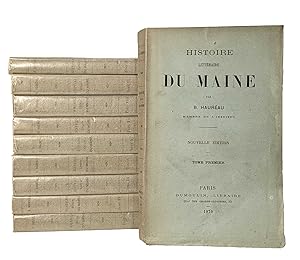 Histoire littéraire du Maine. Nouvelle édition.