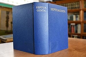 Seller image for Septuaginta. Id est vetus testamentum graece iuxta LXX interpretes ; duo vol. in uno. for sale by Gppinger Antiquariat