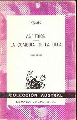 Imagen del vendedor de Anfitrin. La comedia de la olla a la venta por SOSTIENE PEREIRA