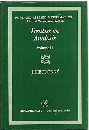 Seller image for Treatise On Analysis for sale by Sabra Books