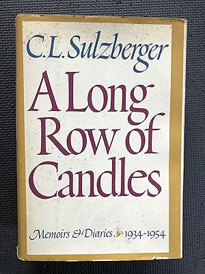 Seller image for A Long Row of Candles; Memoirs and Diaries 1934-1954 for sale by Cragsmoor Books
