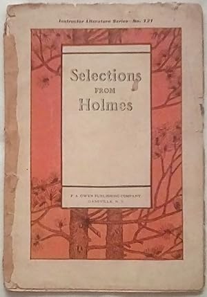 Selections from Poems by Oliver Wendell Holmes