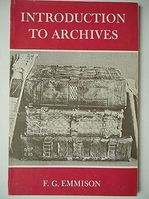 Seller image for INTRODUCTION TO ARCHIVES for sale by GfB, the Colchester Bookshop