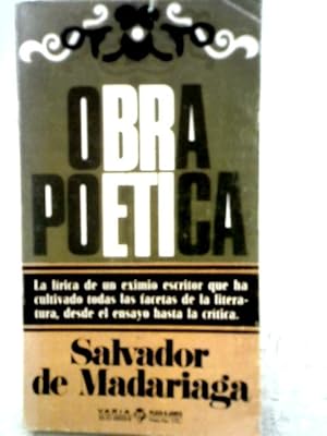 Imagen del vendedor de Obra PoÃ tica, 1971-1980 (Selecciones de PoesÂ a EspaÃ±ola) a la venta por World of Rare Books