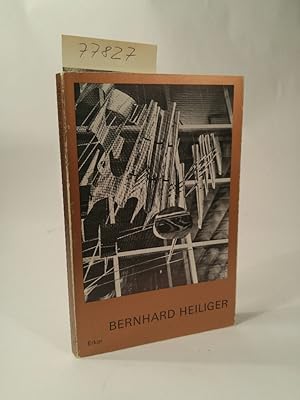 Bild des Verkufers fr Bernhard Heiliger Knstler unserer Zeit, Band 20 zum Verkauf von ANTIQUARIAT Franke BRUDDENBOOKS