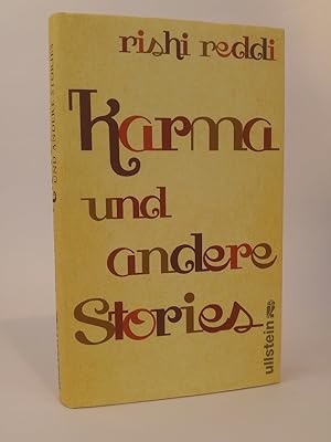 Image du vendeur pour Karma und andere Stories mis en vente par ANTIQUARIAT Franke BRUDDENBOOKS