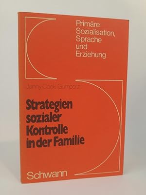 Immagine del venditore per Strategien sozialer Kontrolle in der Familie venduto da ANTIQUARIAT Franke BRUDDENBOOKS