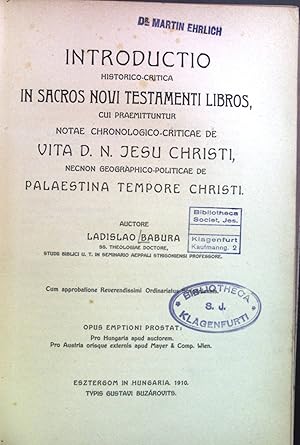 Seller image for Commentarius in Ezechielem Prophetam. Cursus Scripturae Sacrae, Commentarius in V.T. Pars III. in Libros Propheticos III. Ezechiel Propheta for sale by books4less (Versandantiquariat Petra Gros GmbH & Co. KG)