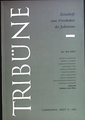 Beiträge zu einer Bilanz 1945-1965 unter anderem enthalten in: Tribüne - Zeitschrift zum Verständ...