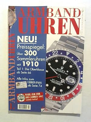 Imagen del vendedor de Armbanduhren. Ausgabe 1 /1997. a la venta por Buecherhof