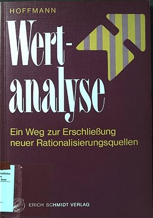 Bild des Verkufers fr Wertanalyse: Ein Weg zur Erschliessung neuer Rationalisierungsquellen. zum Verkauf von books4less (Versandantiquariat Petra Gros GmbH & Co. KG)