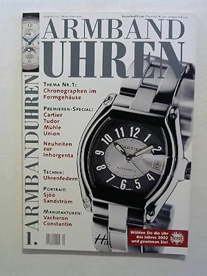 Imagen del vendedor de Armbanduhren. Ausgabe 1 / 02. a la venta por Buecherhof