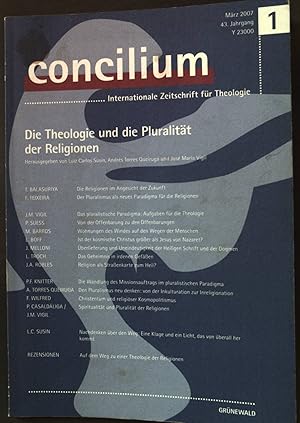 Bild des Verkufers fr Die Theologie und die Pluralitt der Religionen. Concilium: Internationale Zeitschrift fr Theologie 43. Jahrgang Heft 1. zum Verkauf von books4less (Versandantiquariat Petra Gros GmbH & Co. KG)