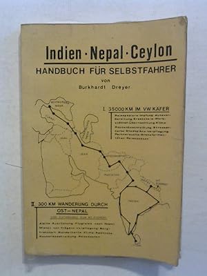 Indien, Nepal, ceylon. Handbuch für Selbstfahrer.