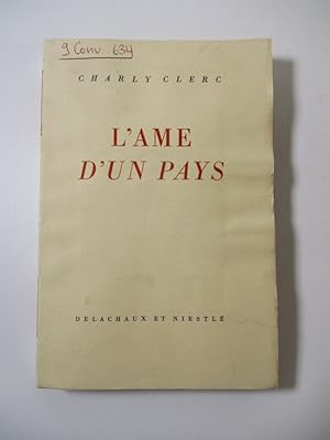 Seller image for L'ame D'un Pays. for sale by Antiquariat Bookfarm
