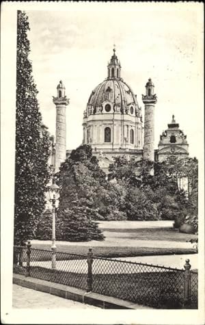 Ansichtskarte / Postkarte Wien 4 Wieden, Karlskirche
