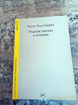 Image du vendeur pour PROPRIETE LITTERAIRE ET ARTISTIQUE mis en vente par Itziar Arranz Libros & Dribaslibros