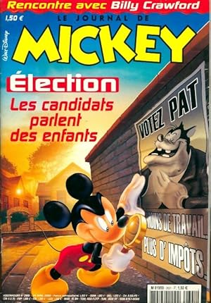 Seller image for Le journal de Mickey n?2601 : Elections, les candidats parlent des enfants - Collectif for sale by Book Hmisphres