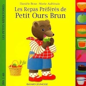 Imagen del vendedor de Les repas pr?f?r?s de Petit Ours Brun - Marie Aubinais a la venta por Book Hmisphres