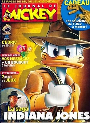 Le journal de Mickey n?2918 : La saga Indiana Jones - Collectif