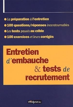 Entretien d'embauche et tests de recrutement - Sabine Duhamel