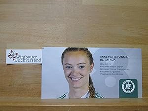 Image du vendeur pour Autogrammkarte Anne Mette Hansen Handball mis en vente par Antiquariat im Kaiserviertel | Wimbauer Buchversand